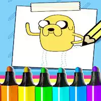 adventure_time_how_to_draw_jake Hry