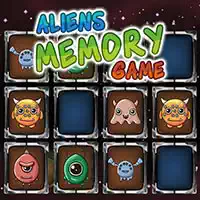 Aliens Memory Game game screenshot