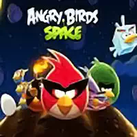 Angry birds space game screenshot