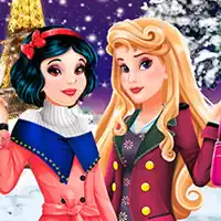 Aurora E Biancaneve Moda Invernale
