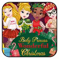 बेबी प्रिंसेस क्रिसमस: ड्रेस अप गेम