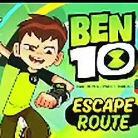 ben_10_escape_route ເກມ