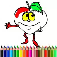 Bts Fruits Coloring თამაშის სკრინშოტი