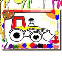 Bts Kids Coloring Car