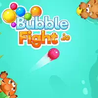 Bubble Fight Io captura de tela do jogo