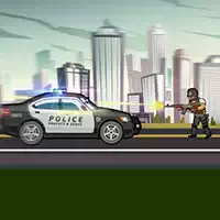 Şəhər Polis Maşınları oyun ekran görüntüsü