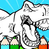 Розмальовка Динозаврів Для Дітей