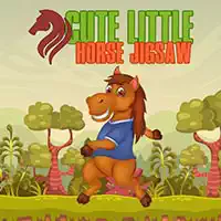 Niedliches Kleines Pferdepuzzle Spiel-Screenshot