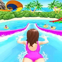 Dora Rush Su Parkı oyun ekran görüntüsü
