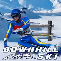downhill_ski ゲーム