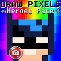 draw_pixels_heroes_face Ойындар