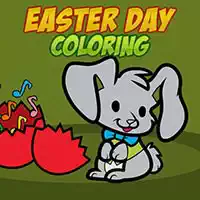 Día De Pascua Para Colorear
