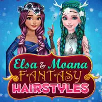 elsa_and_moana_fantasy_hairstyles เกม