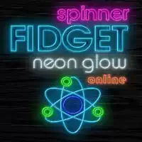 Fidget Spinner Neon Glow Online game screenshot