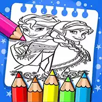 frozen_coloring_book ゲーム