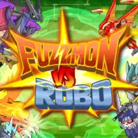 Fuzzmon vs Robo game screenshot