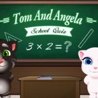game_tom_and_angela_school_quiz 游戏