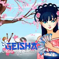 Geisha Trang Điểm Và Ăn Mặc