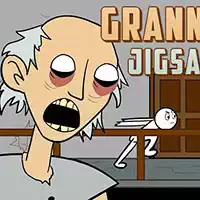 Granny Jigsaw game screenshot