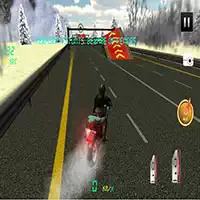 Highway Speedy Bike Racer. Highway Stunt Bike Rider