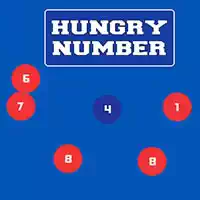 Hungry Number game screenshot