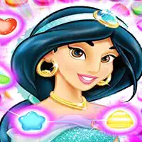ល្បែងផ្គុំរូប Jasmine Aladdin Match 3