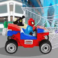 Lego Spiderman-Abenteuer Spiel-Screenshot