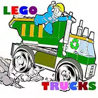 레고 트럭 색칠하기