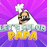 Vamos Colorir Papai