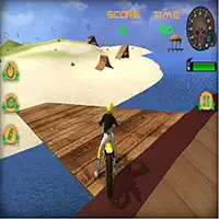 Lojë Moto Beach Jumping Simulator