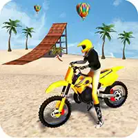 Motocross Beach Game. Bike Stunt Racing