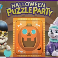 Paw Patrol Halloween Puzzle Party