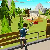 Polygon Royale Shooter játék képernyőképe