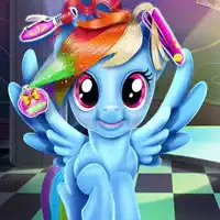 Prawdziwe Fryzury Rainbow Pony