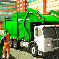 Real Garbage Truck game screenshot