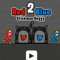 red_and_blue_stickman_huggy_2 Ойындар