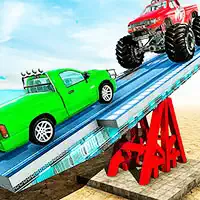Seesaw Ramp Car Balance Driving Challenge -Haaste
