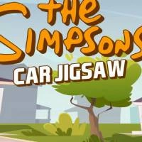 simpsons_car_jigsaw เกม
