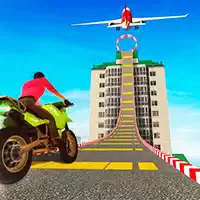 Gökyüzü Bisikleti Dublör 3D oyun ekran görüntüsü