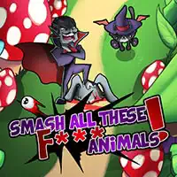 Smash all these F... animals game screenshot