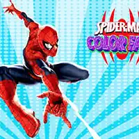 Spiderman Color Fall - Pill Pull-Spiel