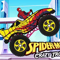 Spiderman Crazy Truck skærmbillede af spillet