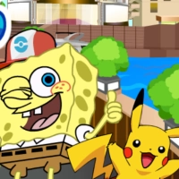 sponge_bob_pokemon_go Mängud