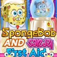 spongebob_and_sandy_first_aid Gry