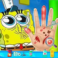 Spongebob હેન્ડ ડોક્ટર ગેમ ઓનલાઇન - હોસ્પિટલ સર્જ |