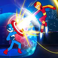 Stickman Fighter Infinity - أبطال الأكشن الخارقين