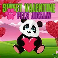 sweet_valentine_pets_jigsaw เกม