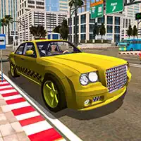 Taxi Simulator 3D game screenshot