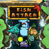 Защита Башни : Рыбная Атака скриншот игры
