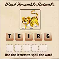 word_scramble_animals Խաղեր